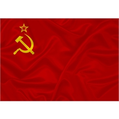 União Soviética - Tamanho: 1.12 x 1.60m